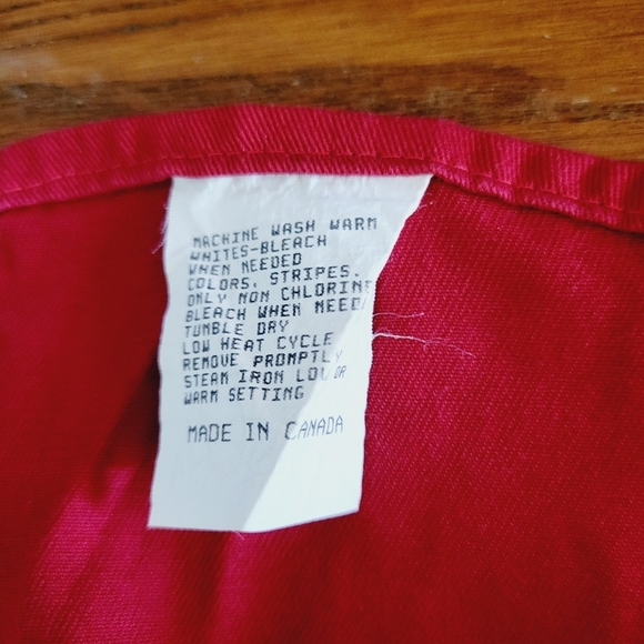 Mid-West Garment Co. Rodeo Cowboy Farm Shirt Mens XS Red Tan - Picture 14 of 14